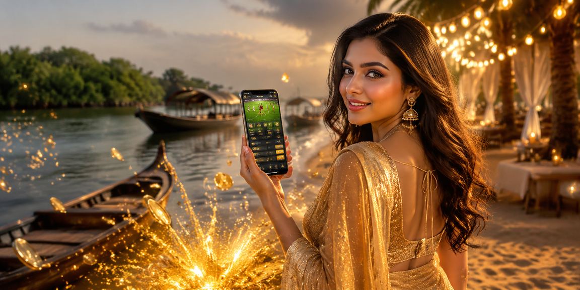 সুন্দরবন অঞ্চলে স্পোর্টস বেটিং উপভোগ করছেন একজন ব্যবহারকারী